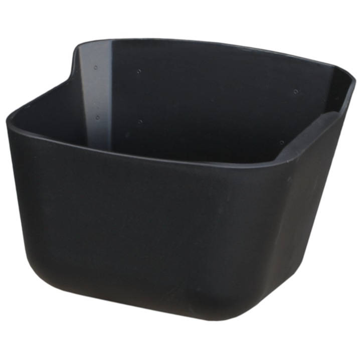 Bol pentru mancare, Vplast, Plastic, 29,5x39x23, Negru