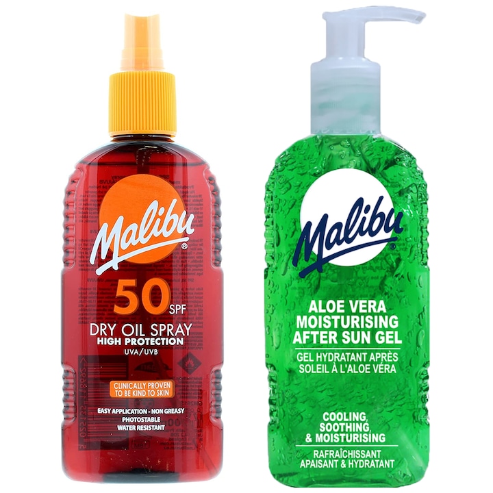 Protectie solara Sun Care, Malibu, SPF50, 200 ml