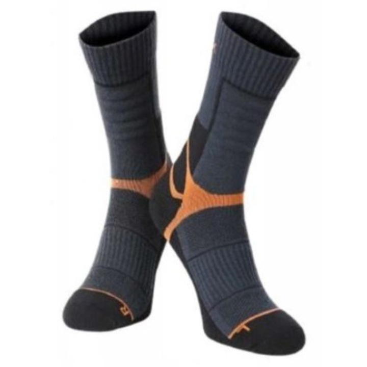 Termoaktív zokni, Brubeck, fekete1`, Fekete