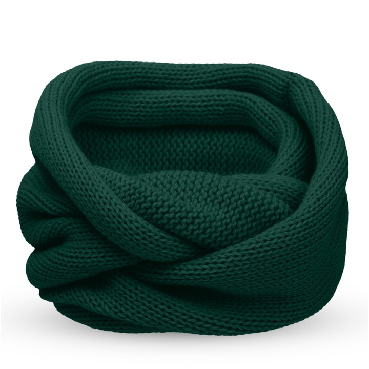 Fular circular mare, Pentru Femei, Nandy, Verde