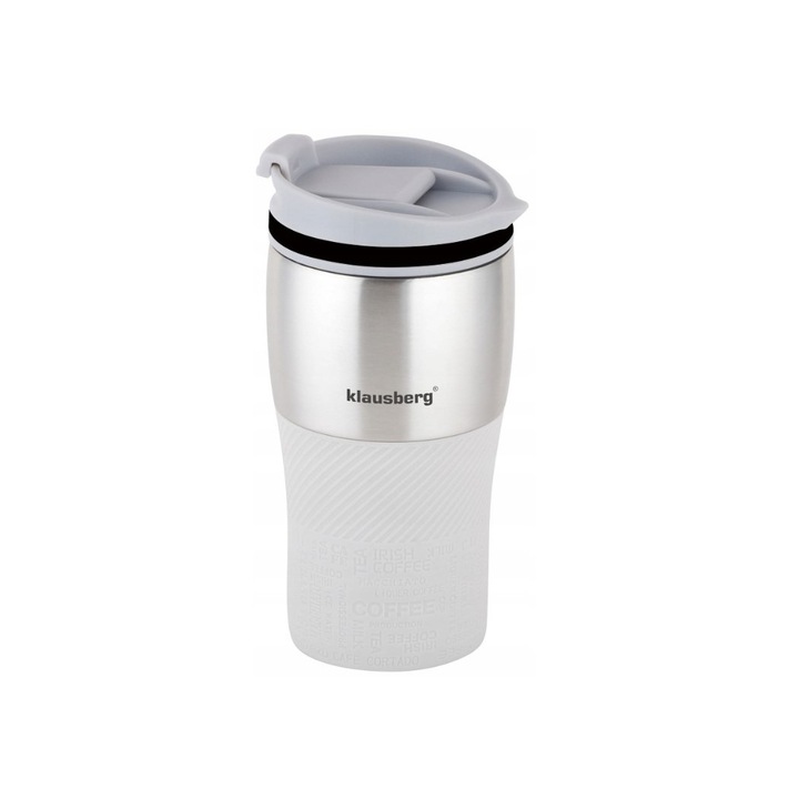 Termos, bej, 320ml, inox, Klausberg