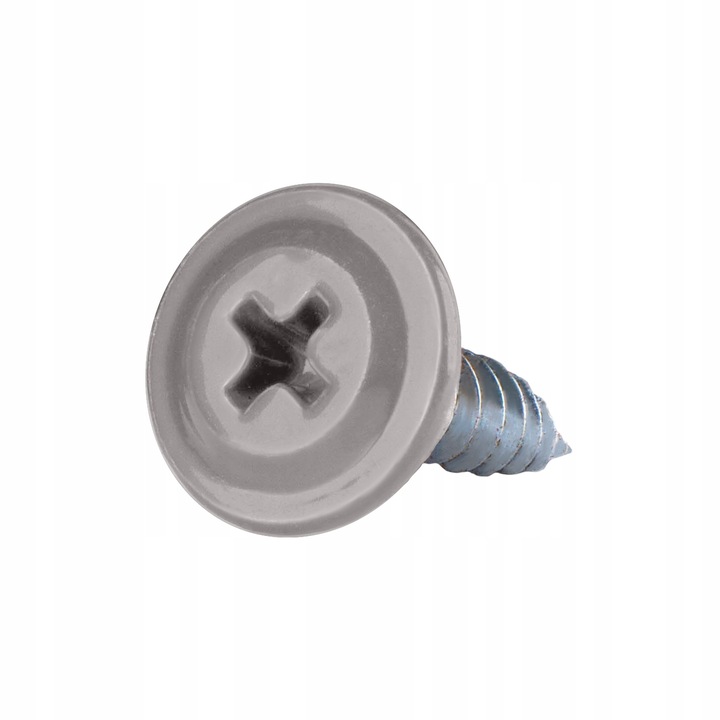 Комплект 250 винта с шайби за ламарина, Etanco GM-S - 4.2x25 mm - RAL 9007