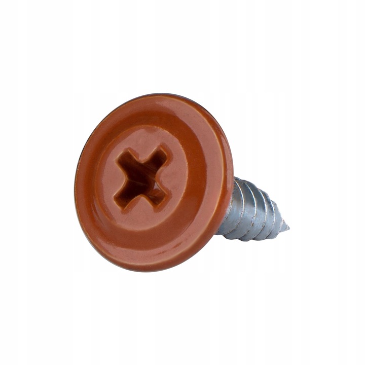 Комплект 250 винта с шайби за ламарина, Etanco GM-S - 4.2x16 mm - RAL 8004