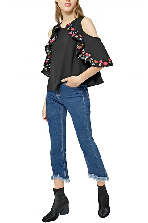 Bluza femei, Stradivarius, S, Negru