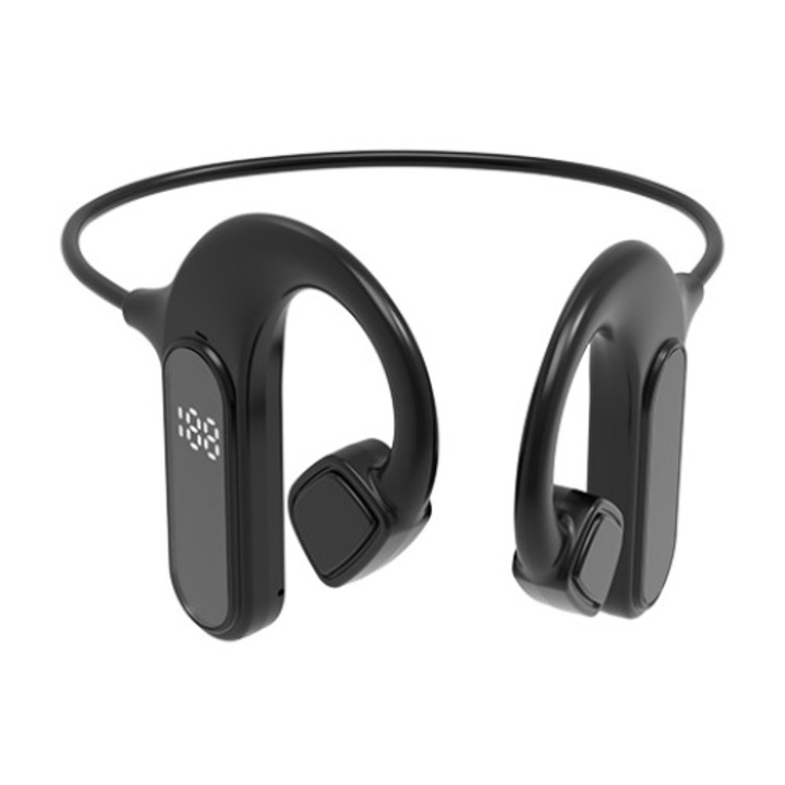Casti Bluetooth 5.2, SIHOiSi, model VG09, Negru