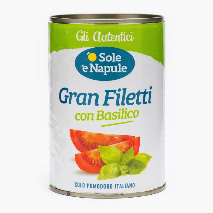 Rosii feliate cu busuioc 400gr