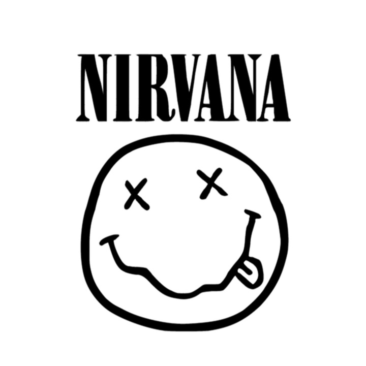Set 5 bucati, Sticker decorativ, Nirvana Smiley, Rezistent la apa, NO15838, 6 cm, Multicolor