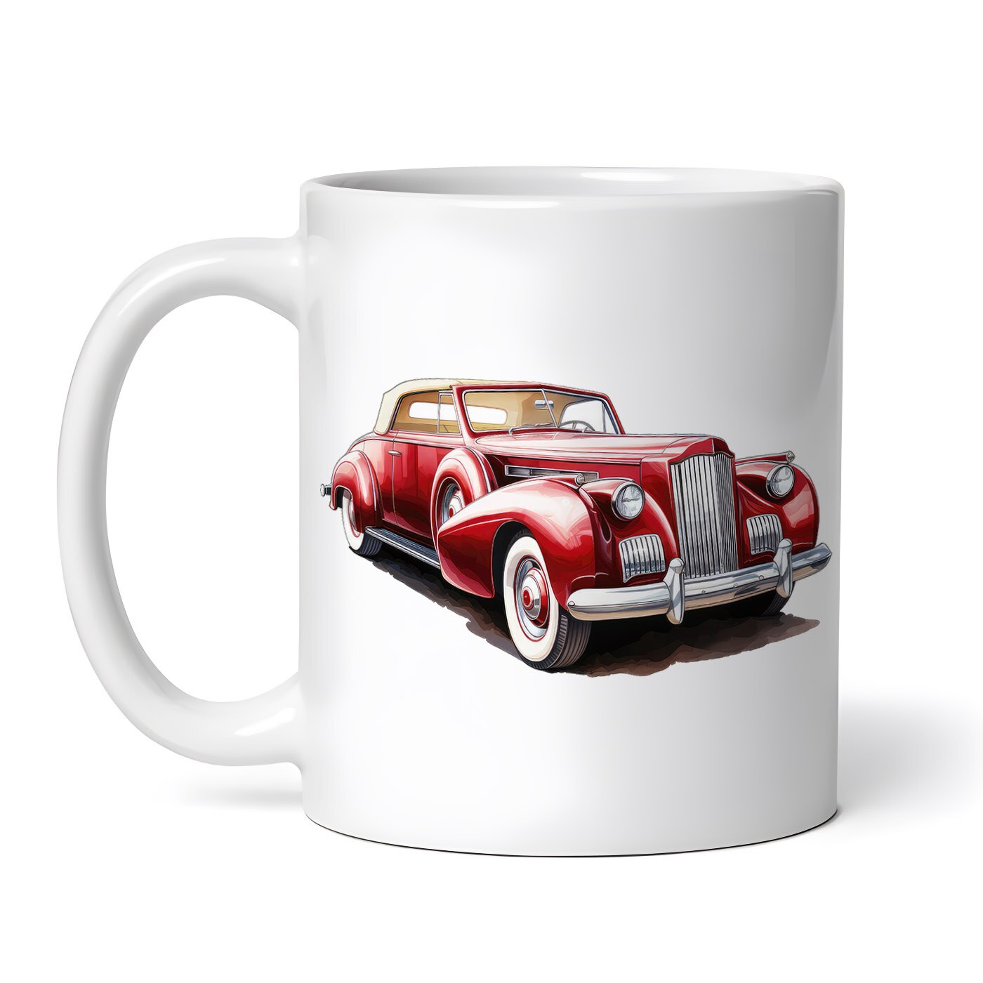 Cana ceramica, Masina vintage Packard Twelve, NO880, 330 ml