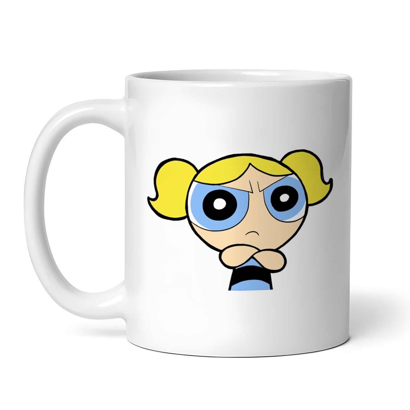 Cana ceramica, Meme The Powerpuff Girls Bubbles, NO10894, 330 ml