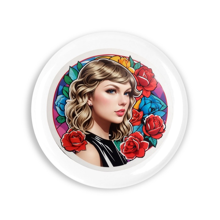 Set 4 insigne, Taylor Swift, NO7402, Metal, 44 mm, Multicolor