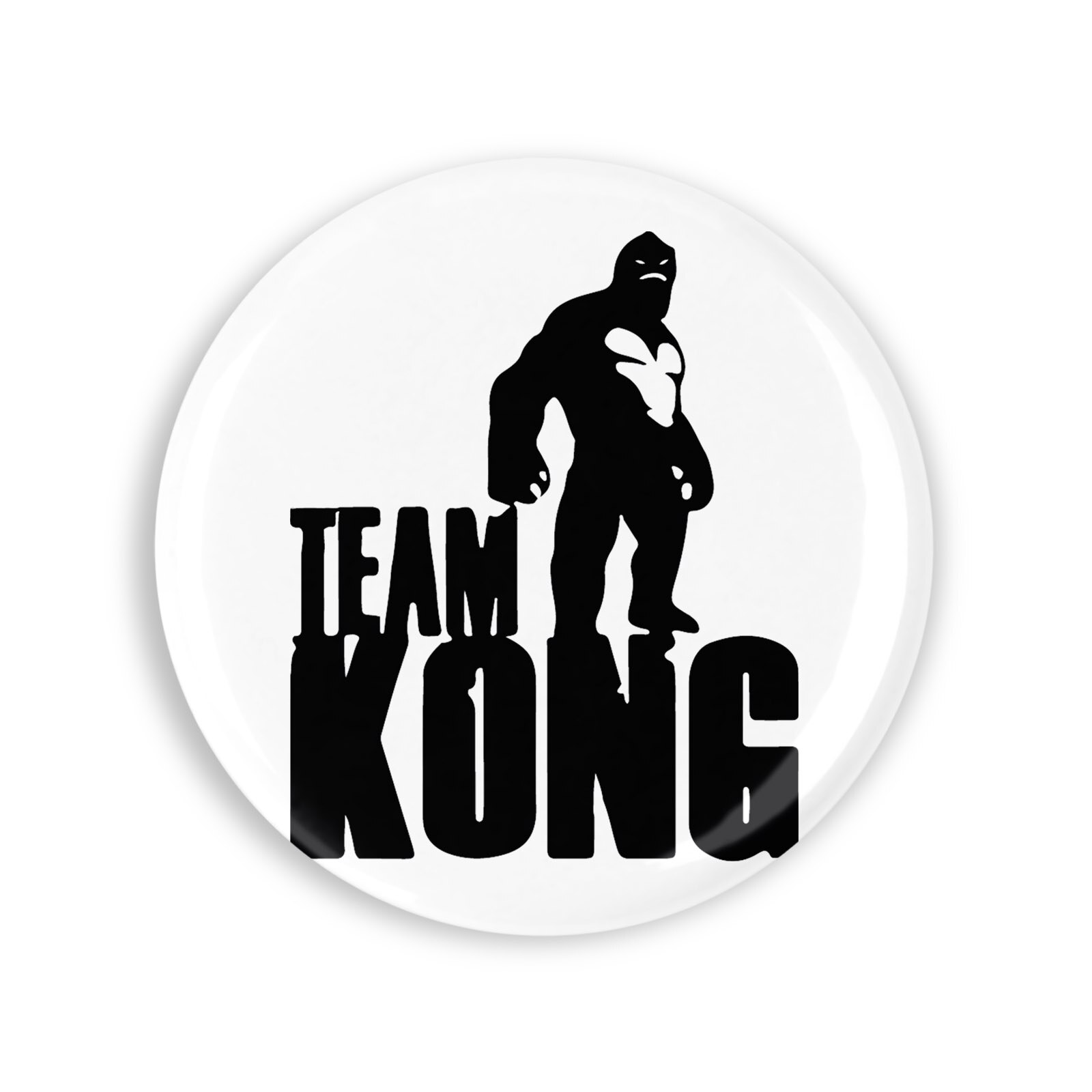 Set 4 insigne, Team King Kong, NO10387, Metal, 44 mm, Multicolor