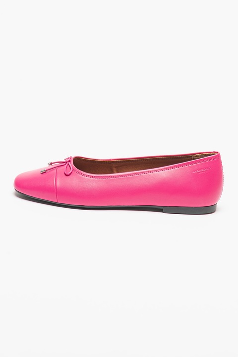 Vagabond Shoemakers, Кожени пантофки Jolin с панделки, Розово