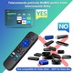 Telecomanda de schimb, pentru TCL/Hisense Roku/Onn Roku/Sharp Roku/Element Roku/Westinghouse Roku/Philips Roku, Negru