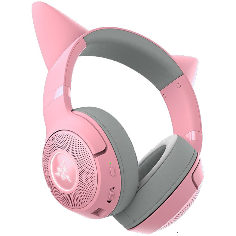 Casti Razer Kraken Kitty V2 Bluetooth 5.2 Quartz Edition - eMAG.ro