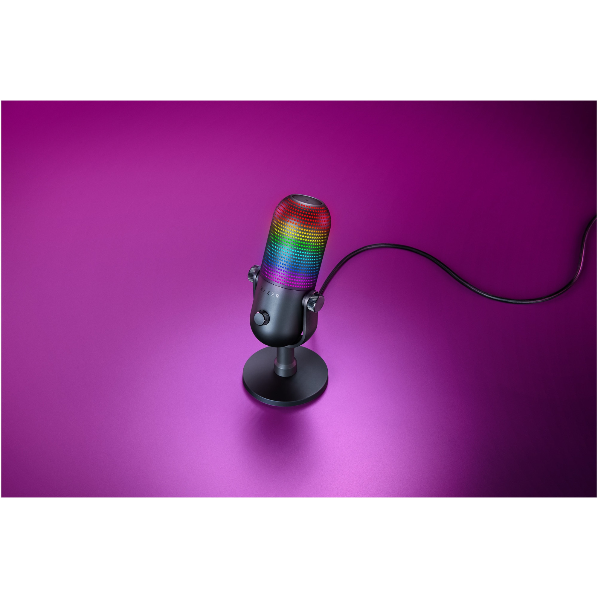 Microfon Razer Seiren V3 Chroma RGB USB, frecventa raspuns 20 Hz