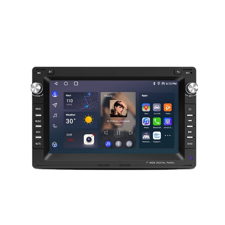 Navigatie Android 2gbRAM carplay, Golf 4, Passat b5, b5.5, gps, wifi, android auto
