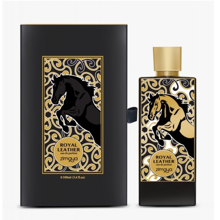 Eau de Parfum Royal Leather Zimaya, Unisex, 100 ml