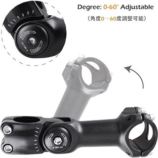 Attacco Manubrio Bici In Lega Di Alluminio, 22.2mm X 75x220 Mm, Per Bici Pieghevoli