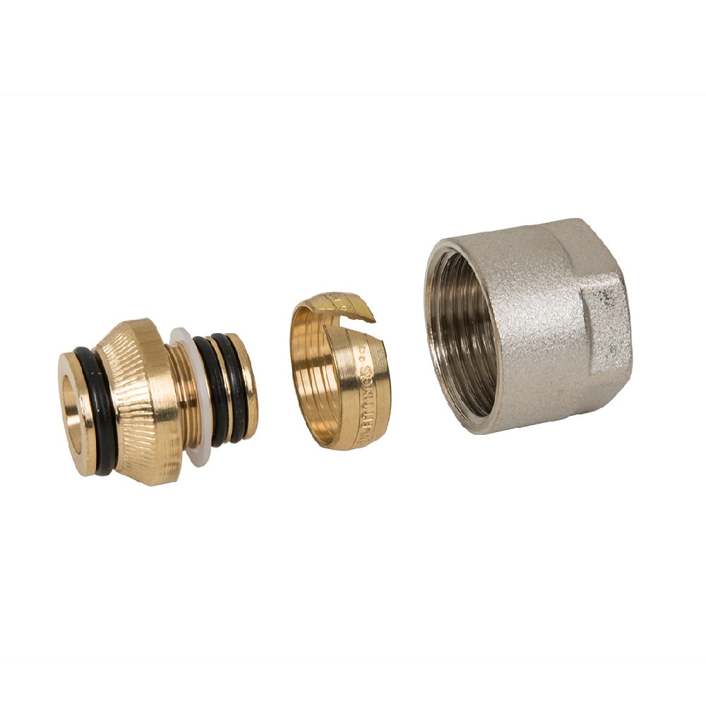 Компресионен фитинг FRANKISCHE Eurocon 3/4" за многослойна тръба, 16 x ...