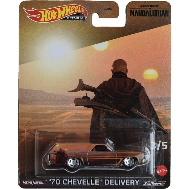 Статуетка Hot Wheels, Premium, Pop Culture, 70 Chevelle Доставка 7 см