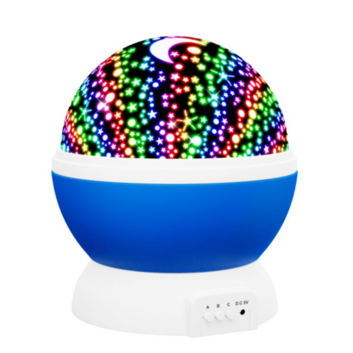 Lampa veghe copii, Sternhoff, Rotire 360, USB/Baterie, LED, 23x12x11cm, Multicolor