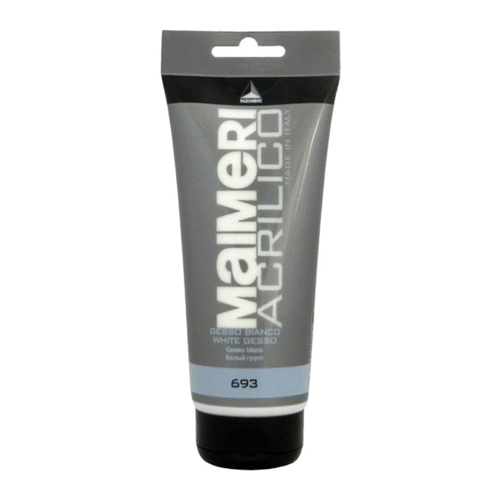 Adeziv Gesso Alb Acrilico Maimeri, 200 ml