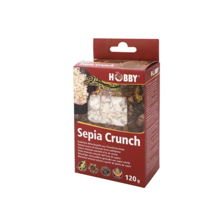 Hobby Sepia Crunch- összezúzott tintahalcsont 120g