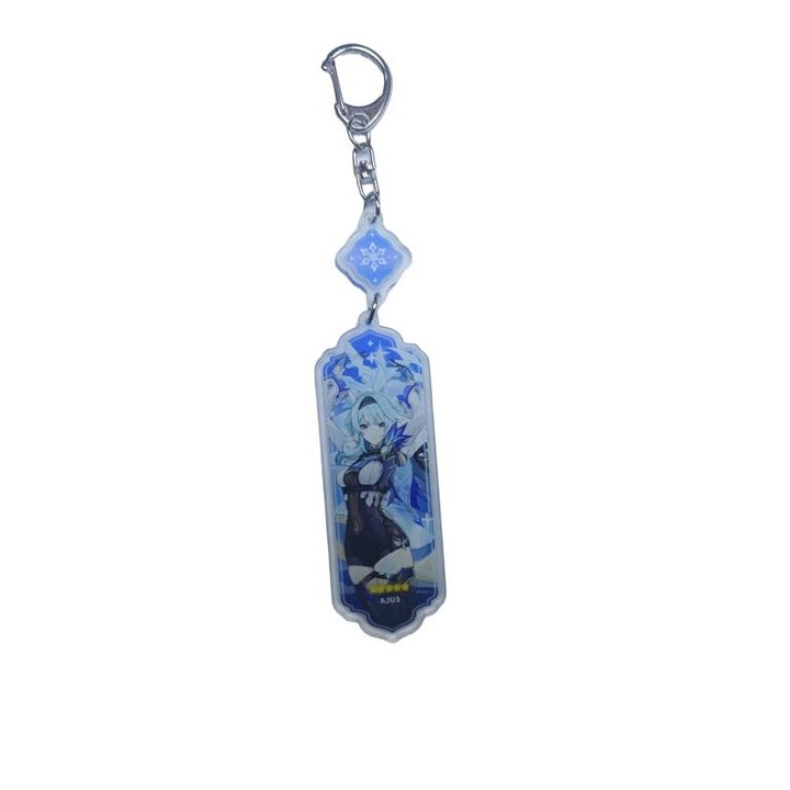 Breloc Eula, Metal/Acril, 15.2x3cm, Multicolor