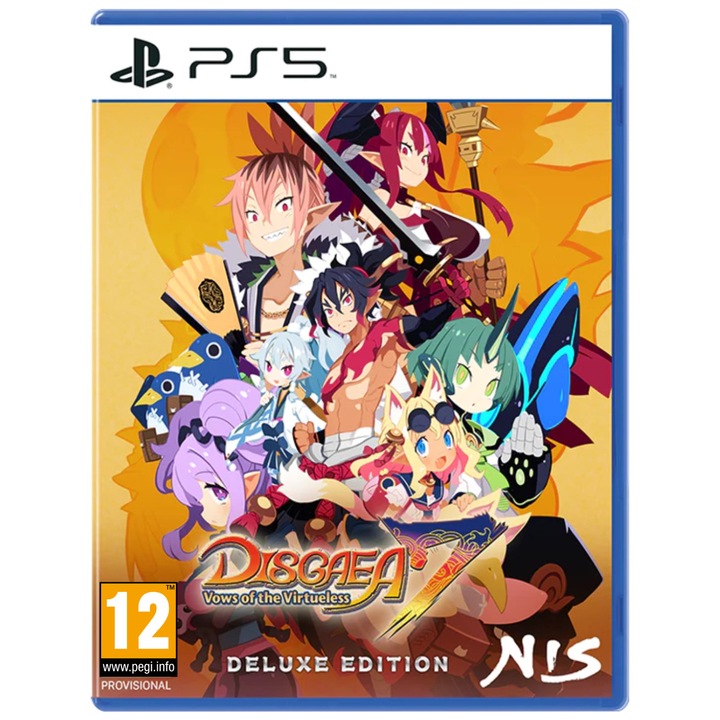 Joc Disgaea 7 Vows Of The Virtueless Deluxe Edition Pentru Playstation 5