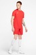 Nike, Tricou cu tehnologie Dri-Fit pentru fotbal, Rosu