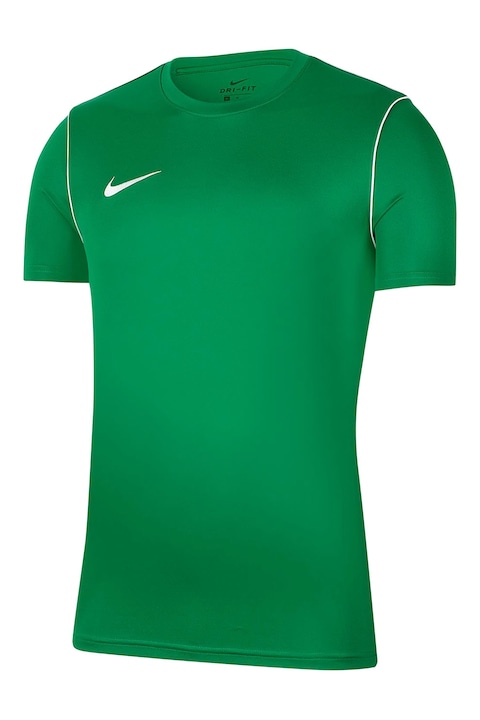 Nike, Футболна тениска Park 20 с овално деколте, Тъмнозелен