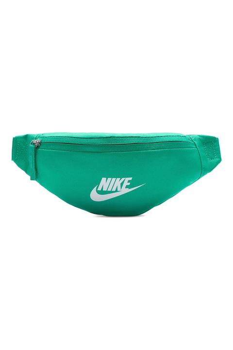 Nike, Унисекс чанта за кръста Heritage с лого - 1 л, Светлозелен