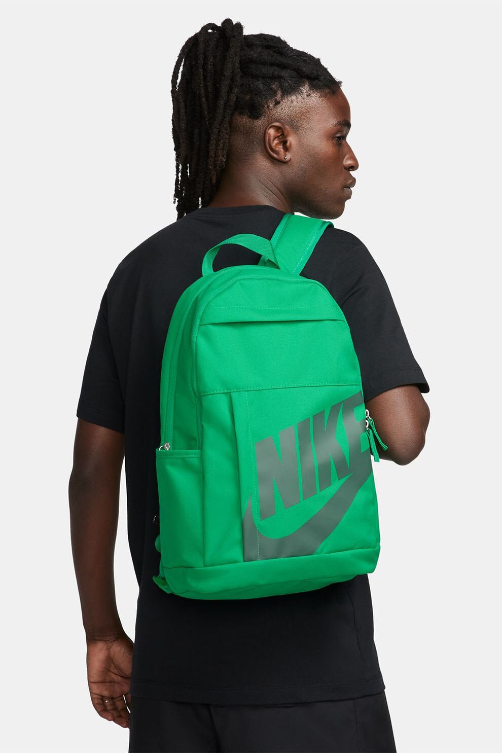Nike, Rucsac unisex cu logo Element - 21L, Verde, Negru - eMAG.ro