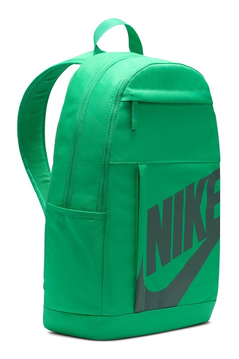 Nike, Унисекс раница Element с лого - 21 л, Зелен, Черен