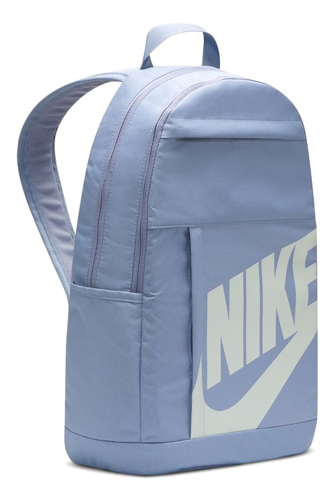 Nike, Унисекс раница Element с лого - 21 л, Бял, Лавандула