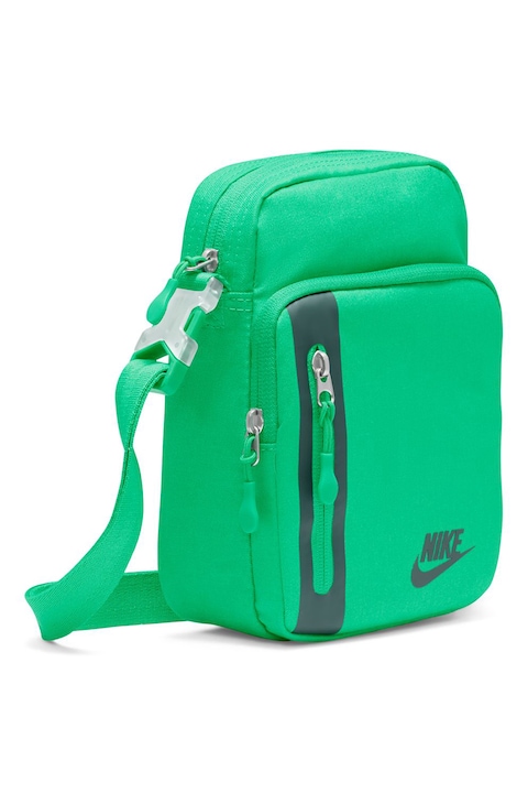 Nike, Унисекс чанта Elemental с лого, Зелен