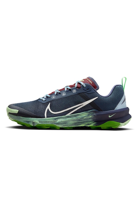 Nike, Pantofi pentru alergare React Terra Kiger 9, Verde/Bleumarin
