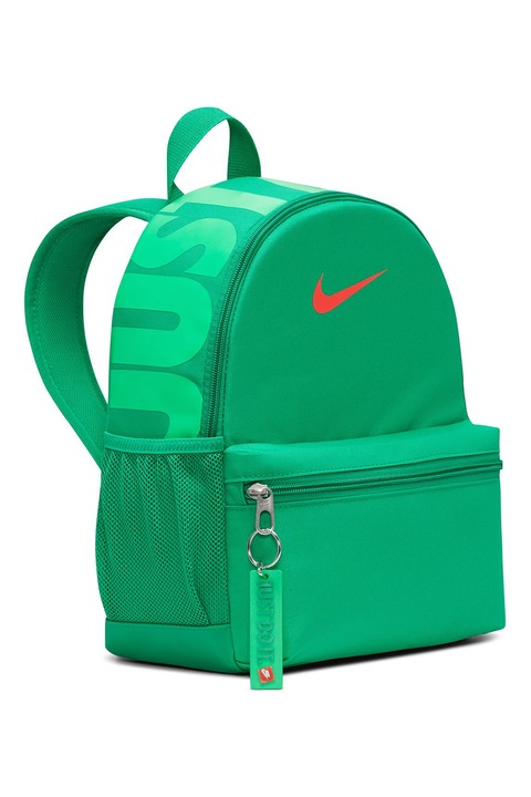Nike, Раница Brasilia с лого - 11 л, Зелен