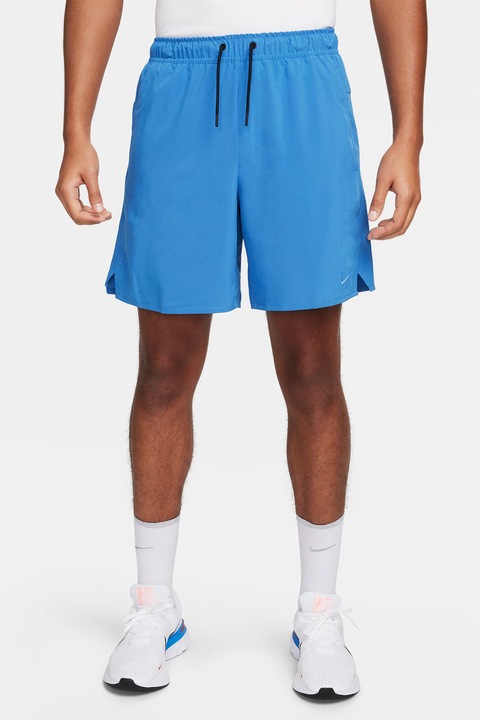 Nike, Шорти за фитнес Unlimited с връзка, Тюркоаз, 2XL