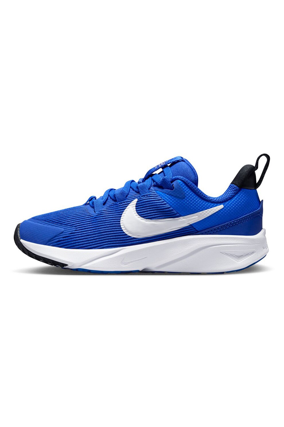 Nike, Pantofi pentru alergare Star Runner 4, Alb, Negru, Albastru royal, 28 EU