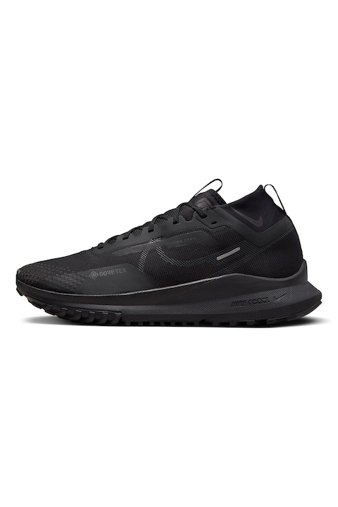 Nike, Pantofi impermeabili pentru alergare React Pegasus Trail 4, Negru