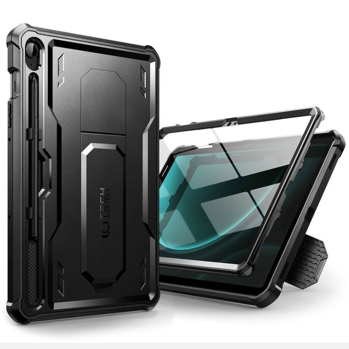 Tech-Protect Kevlar Pro Galaxy Tab S9 Fe 10.9 X510 / X516B fekete - tablet tok