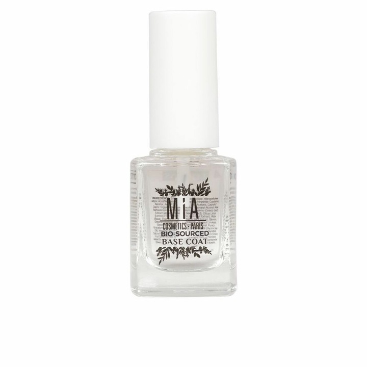 Lac de unghii, Mia Cosmetics Paris, Transparent, 11ml