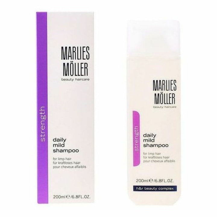 Шампоан за всеки тип коса, Marlies Moller, Без силикон, Многоцветен, 200 ml