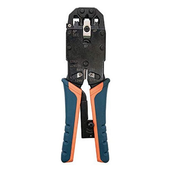 Cleste de sertizare NANOCABLE 10.31.0102 pentru cabluri RJ10/RJ11/RJ12/RJ45, RoHS