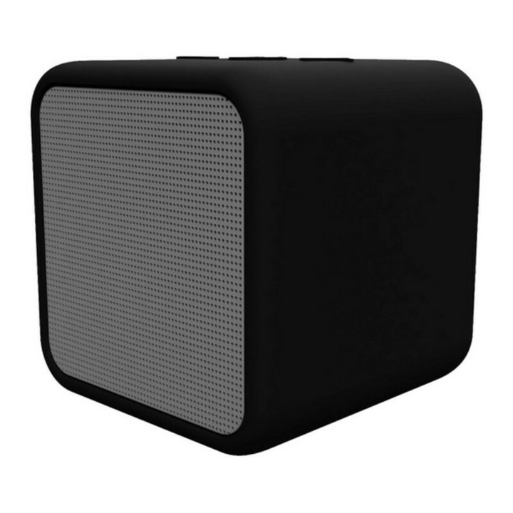 Boxa portabila, KSIX, 5 W, 80-20 KHz, Bluetooth, Negru