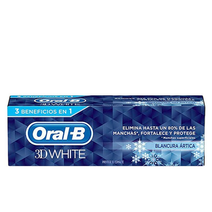 Fogkrém, Oral-B, 3D White, 75 ml