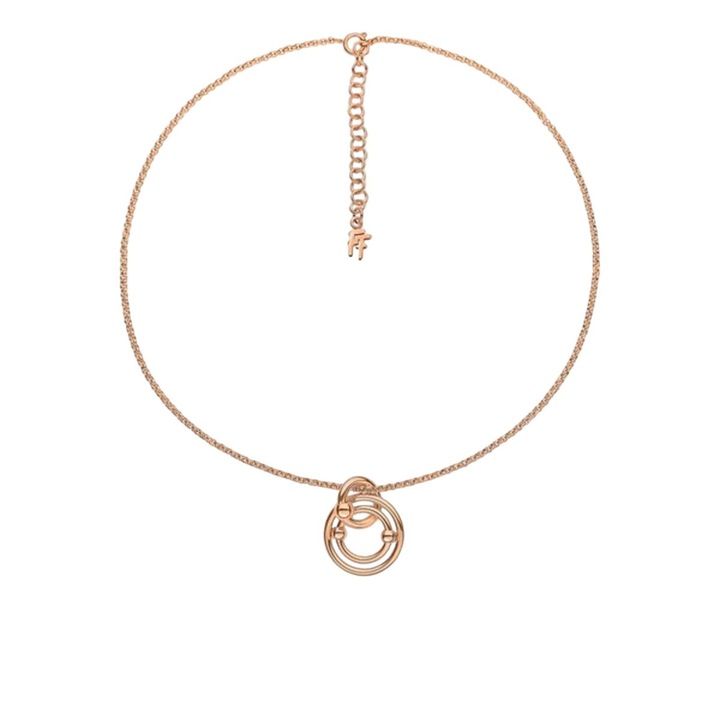 Colier dama, Folli Follie, Inox, 30 cm, Auriu