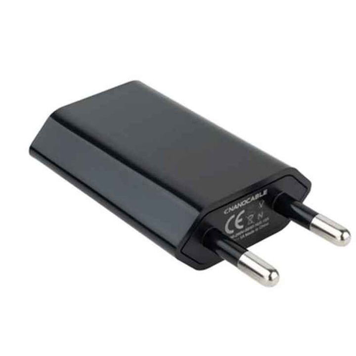 Incarcator USB, NANOCABLE, 5W, Negru