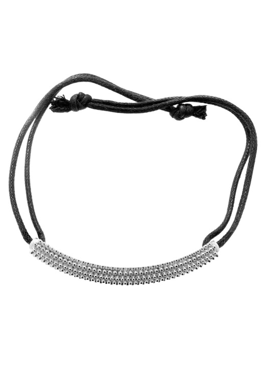 Bratara dama, Pesavento, Argint, 19 cm, Argintiu/Negru